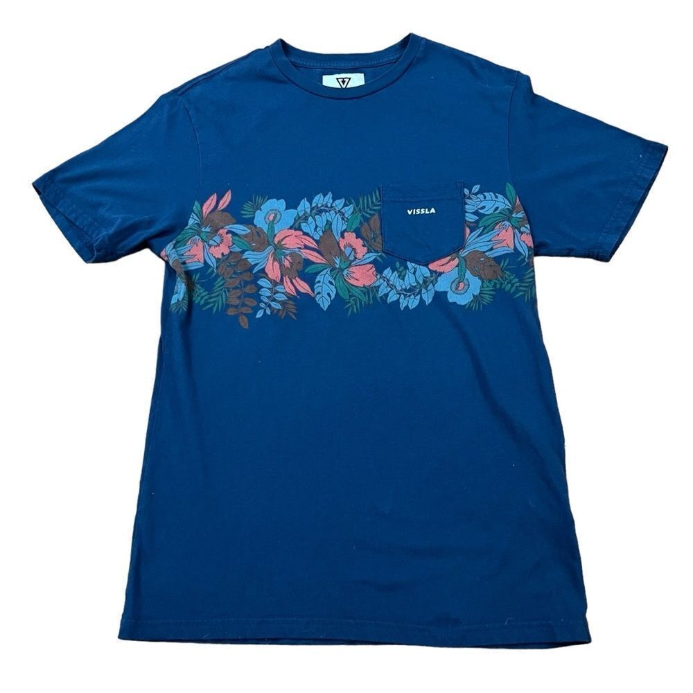 Vissla Floral Pocket Tee Men's S